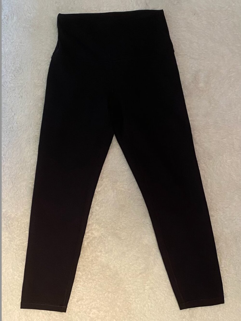 Zobha Black High Waisted Cropped Capri Workout Leggings XS